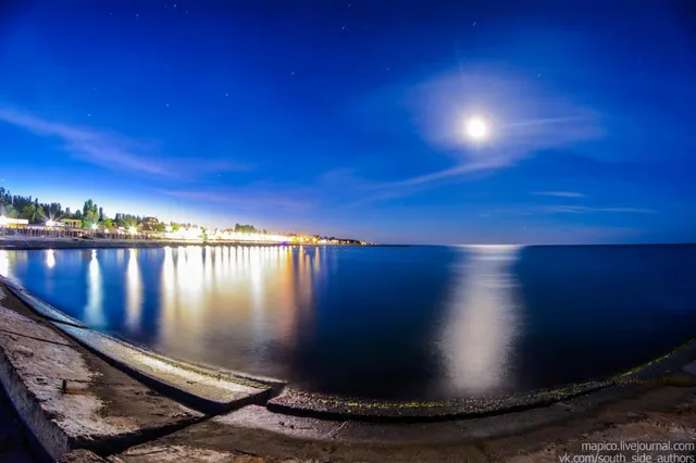 Железный порт ночью Железный порт ночью