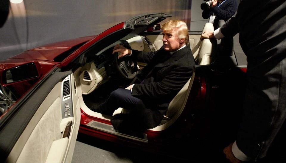 Кортеж Трампа попал в аварию Кортеж Трампа попал в аварию