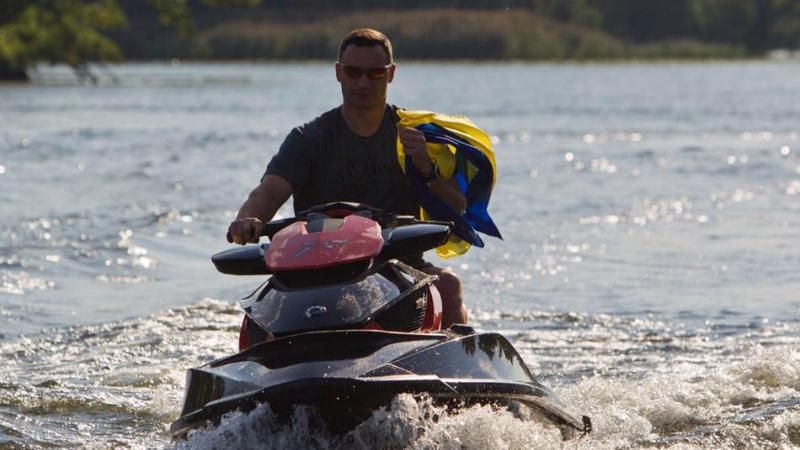 Кличко святкував день народження за тисячі кілометрів від дому Кличко святкував день народження за тисячі кілометрів від дому