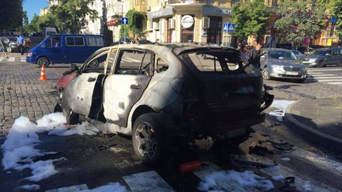 Відомий журналіст Павло Шеремет загинув від вибуху авто  