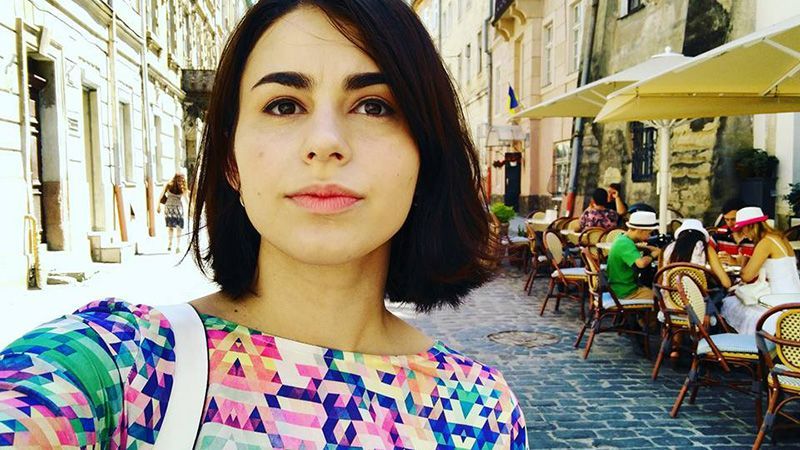 На журналистку напали в парке Киева: опубликованы фото На журналистку напали в парке Киева: опубликованы фото