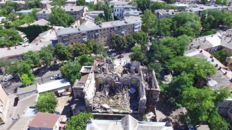 "Масонський дім" обвалився в Одесі: під руїнами можуть бути люди