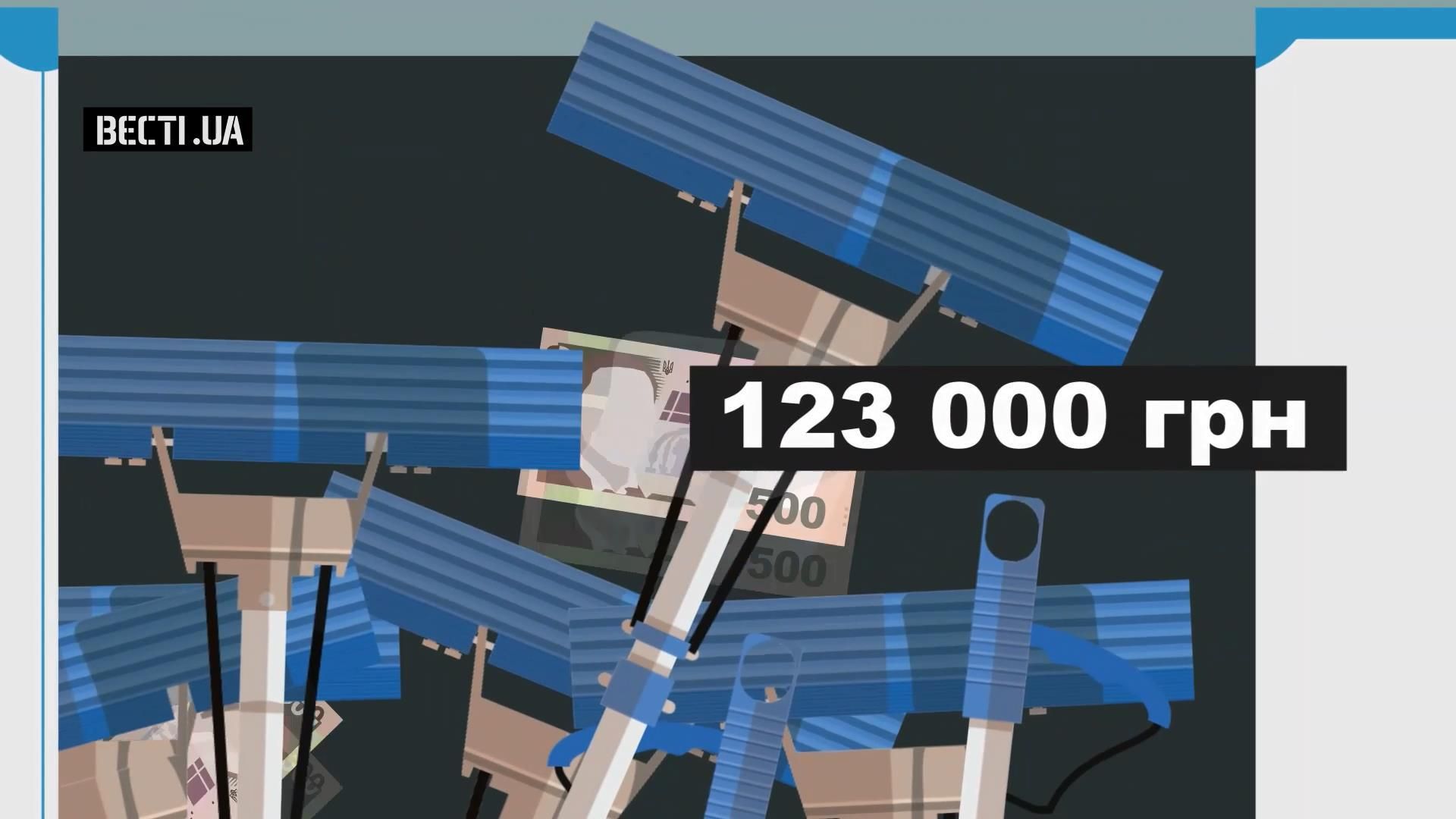 Скільки коштує одна корупційна швабра Скільки коштує одна корупційна швабра