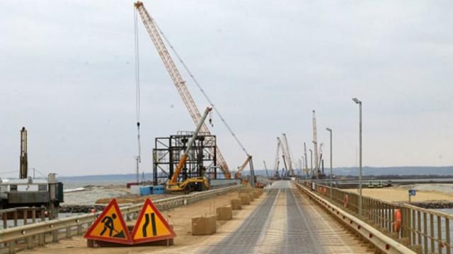 Как строят Керченский мост: появилось новое видео