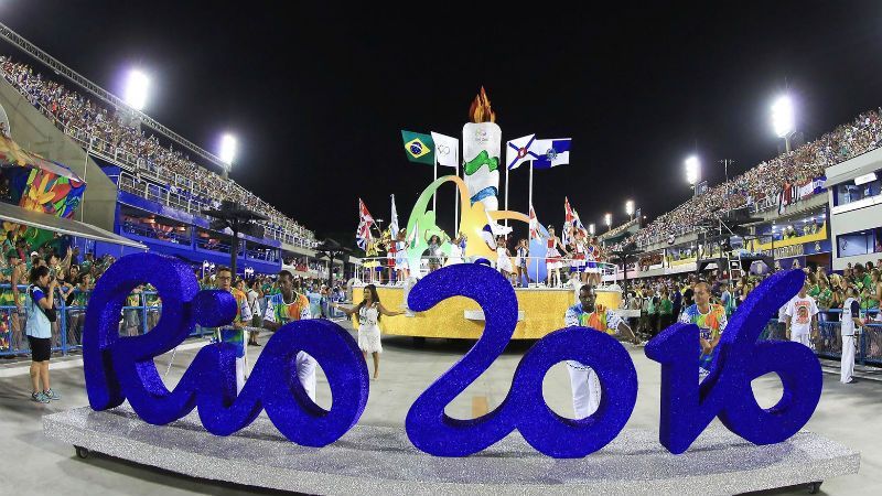 Як українці проводжали спортсменів на  Олімпіаду в Ріо