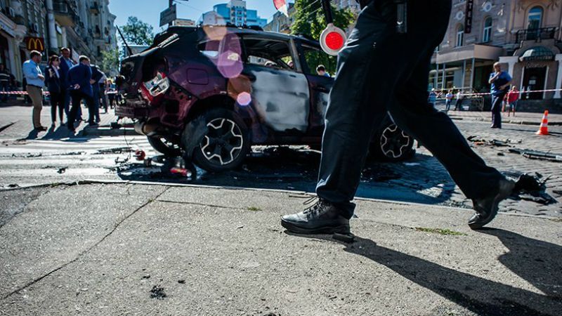 Журналістів, які першими з'явились на місці вбивства Шеремета, могли попередити з Росії