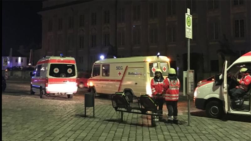 Взрыв в Германии: появилось видео Взрыв в Германии: появилось видео