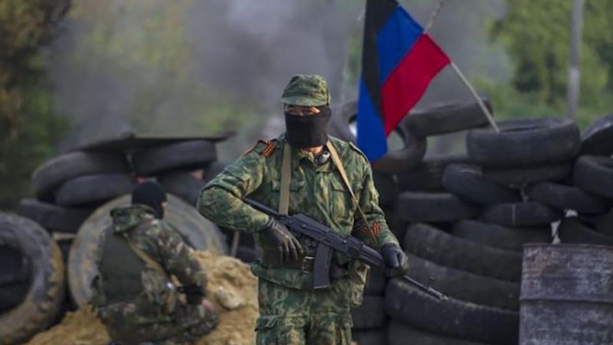 Терористи влаштували чергову провокацію: загорілися будинки Терористи влаштували чергову провокацію: загорілися будинки