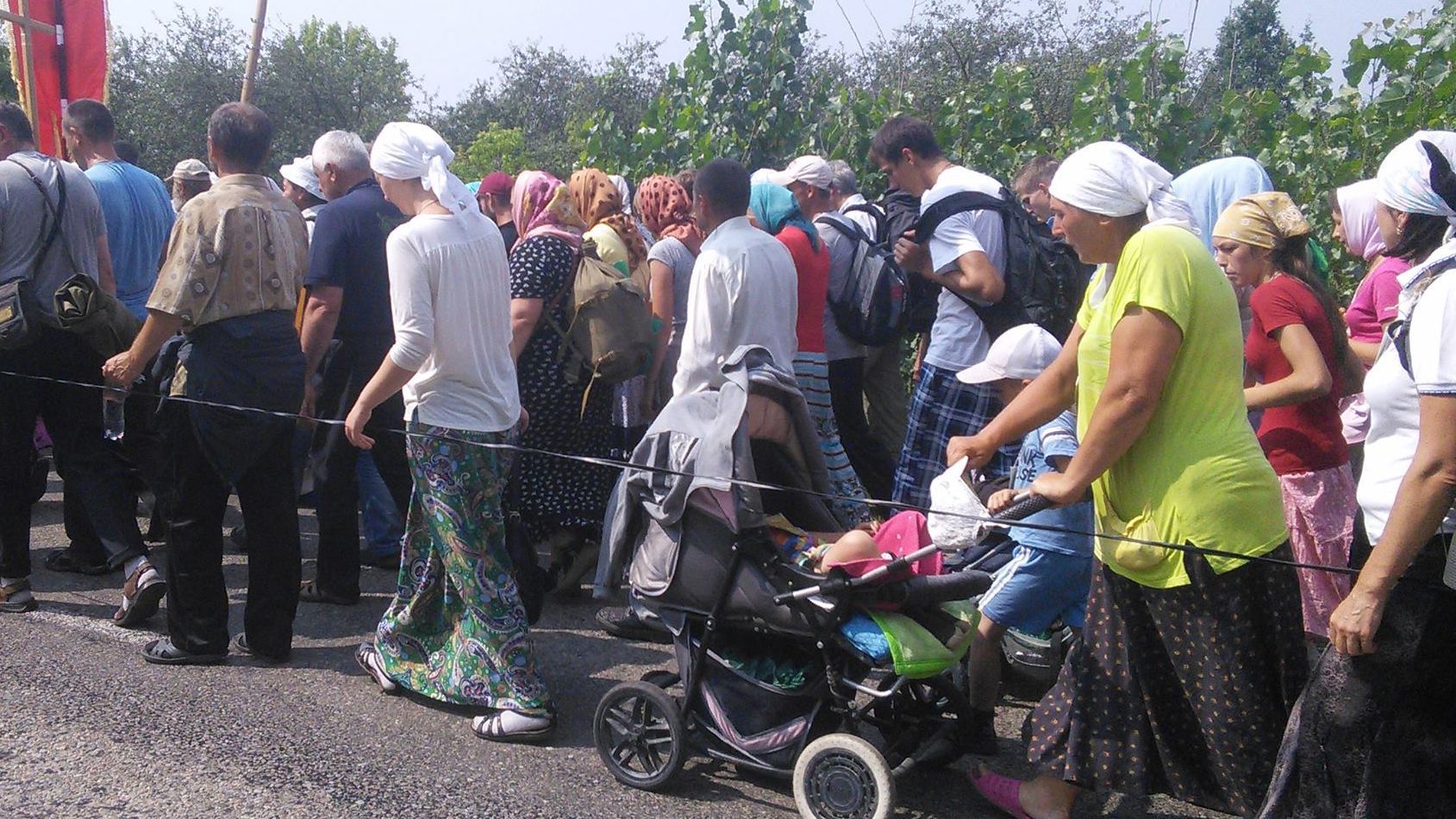 Полиция отреагировала на взрывчатку на пути крестного хода