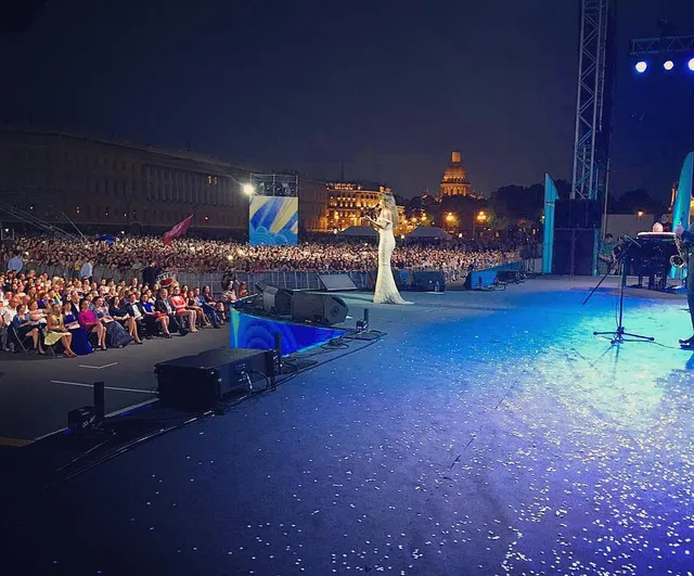 Ані Лорак, концерт, Петербург