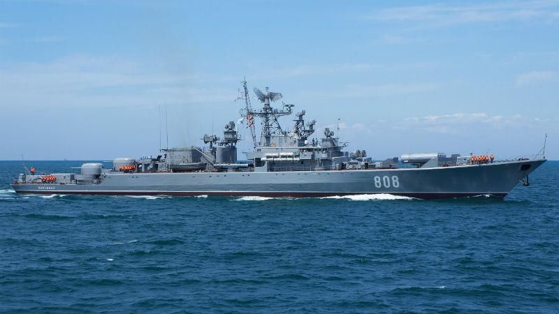 Российские сторожевые корабли заметили в водах вблизи Одессы