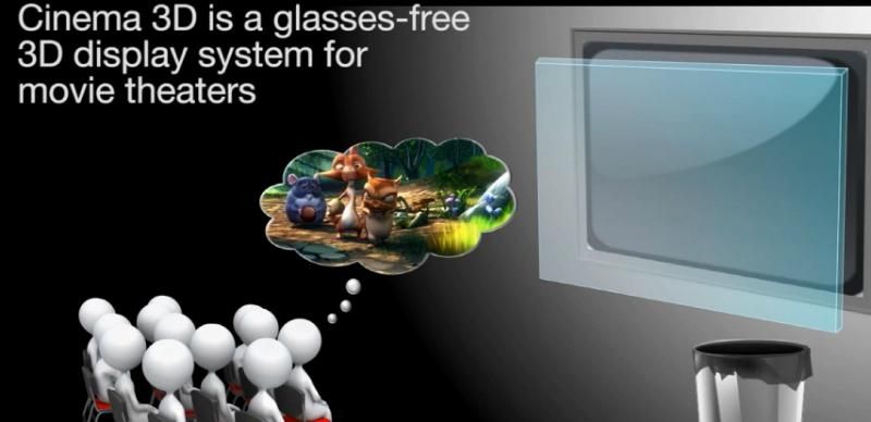 Смотреть кино в 3D можно будет без специальных очков Смотреть кино в 3D можно будет без специальных очков