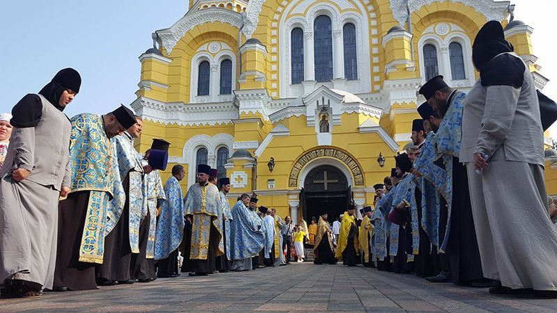 Річниця хрещення Русі-України: УПЦ КП також організувала хресну ходу 
