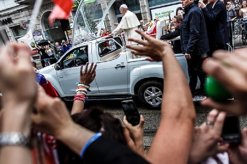 В Краков съехались почти два миллиона паломников В Краков съехались почти два миллиона паломников