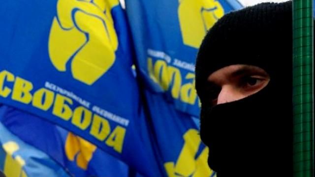 Офіс свободівців обстріляли у Вінниці Офіс свободівців обстріляли у Вінниці