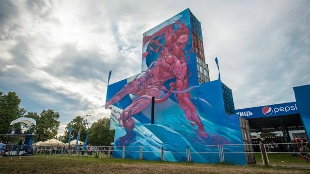 Как в Киеве рождаются муралы: создатели показали видео Как в Киеве рождаются муралы: создатели показали видео