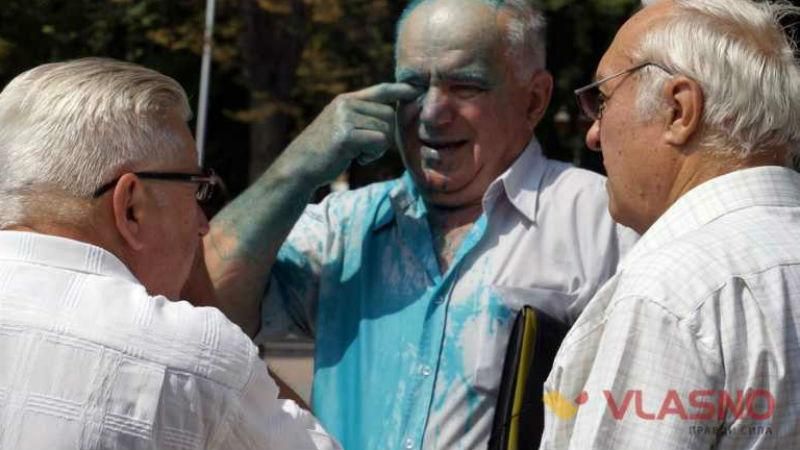 В Виннице активисты наказали сторонников кума Путина