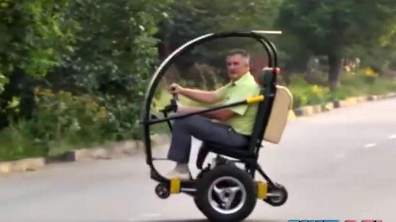 Украинский разработчик создал уникальный электромобиль