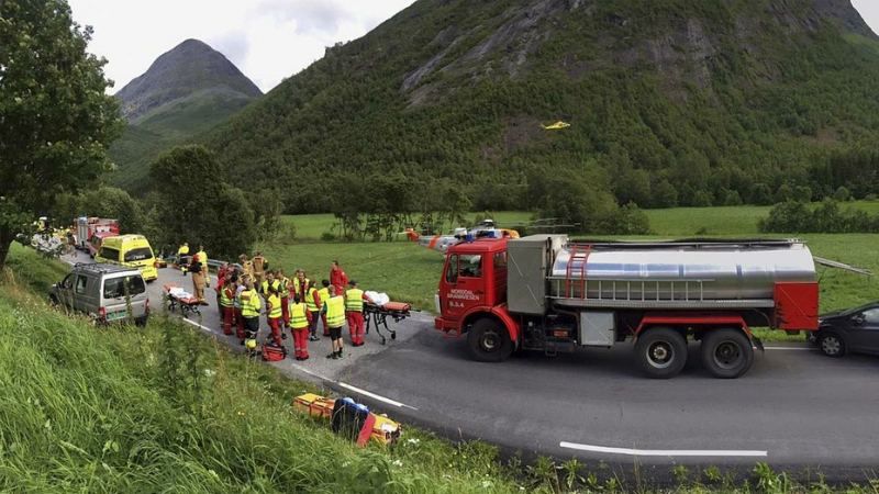 ДТП с украинцами в Норвегии: число пострадавших резко выросло ДТП с украинцами в Норвегии: число пострадавших резко выросло