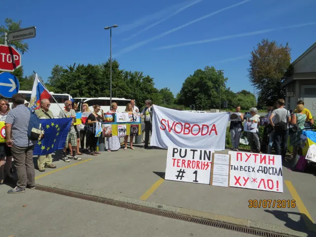 Путін, протести, Словенія
