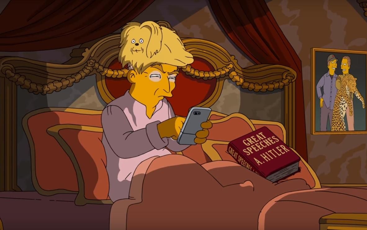 "Симпсоны" изрядно пошутили над Трампом "Симпсоны" изрядно пошутили над Трампом