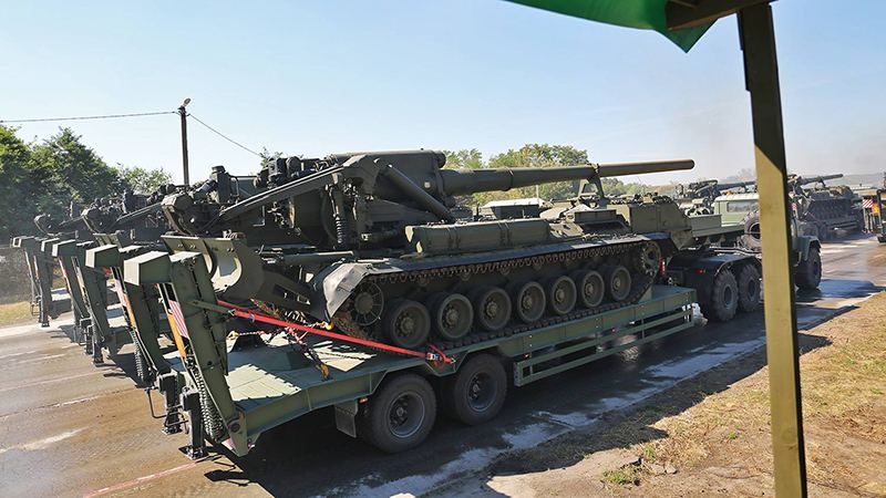 З’явилися фото військової техніки, яку покажуть на параді до Дня Незалежності З’явилися фото військової техніки, яку покажуть на параді до Дня Незалежності