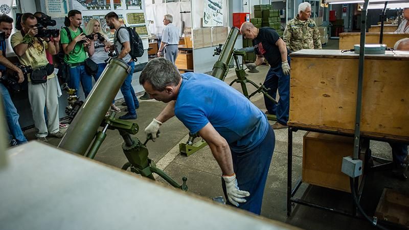 Как создают украинский миномет "Молот": опубликованы фото