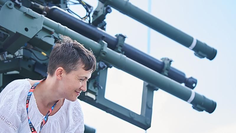 Савченко прокоментувала вільне носіння зброї Савченко прокоментувала вільне носіння зброї