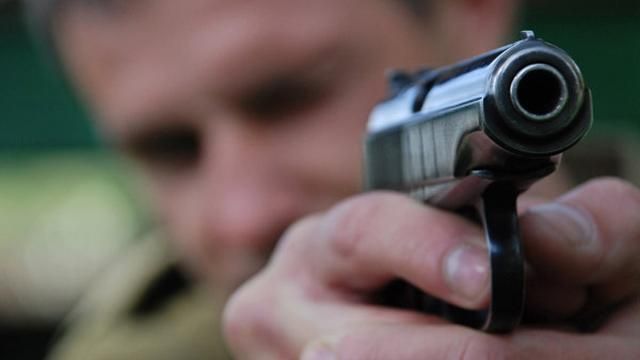Водитель устроил стрельбу в Киеве