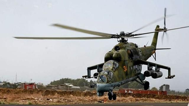 Російські вертольоти вторглися на територію України з окупованого Криму