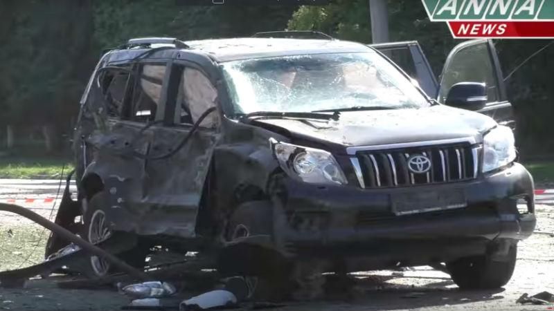 Обнародовали новое видео с места покушения на Плотницкого Обнародовали новое видео с места покушения на Плотницкого