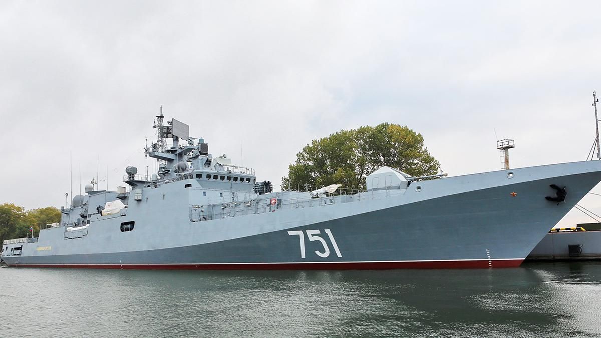 Латвийская армия зафиксировала три российских военных корабля возле собственного берега