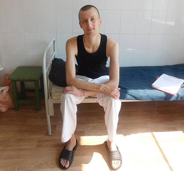 Український політв’язень потрапив до лікарні через низьку вагу