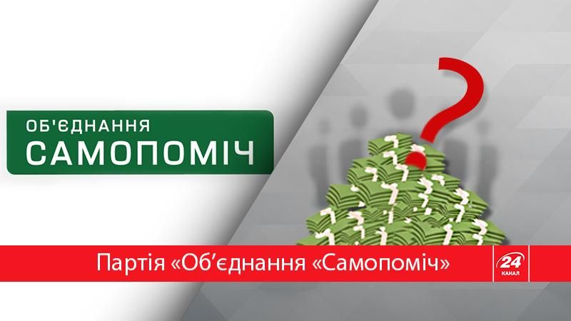 "Золото партии": какие суммы задекларировали в "Объединении "Самопомич" "Золото партии": какие суммы задекларировали в "Объединении "Самопомич"