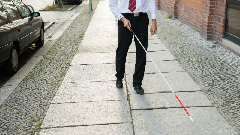 В Киеве заработают "умные" улицы для незрячих людей В Киеве заработают "умные" улицы для незрячих людей