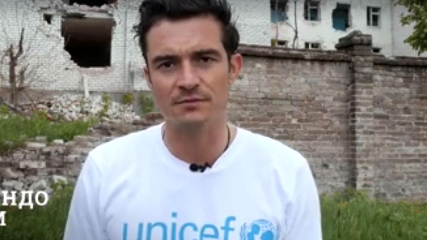Орландо Блум зробив звернення про дітей Донбасу Орландо Блум зробив звернення про дітей Донбасу