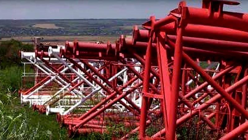 Появилось фото, как над Донбассом "растет" украинская телебашня Появилось фото, как над Донбассом "растет" украинская телебашня