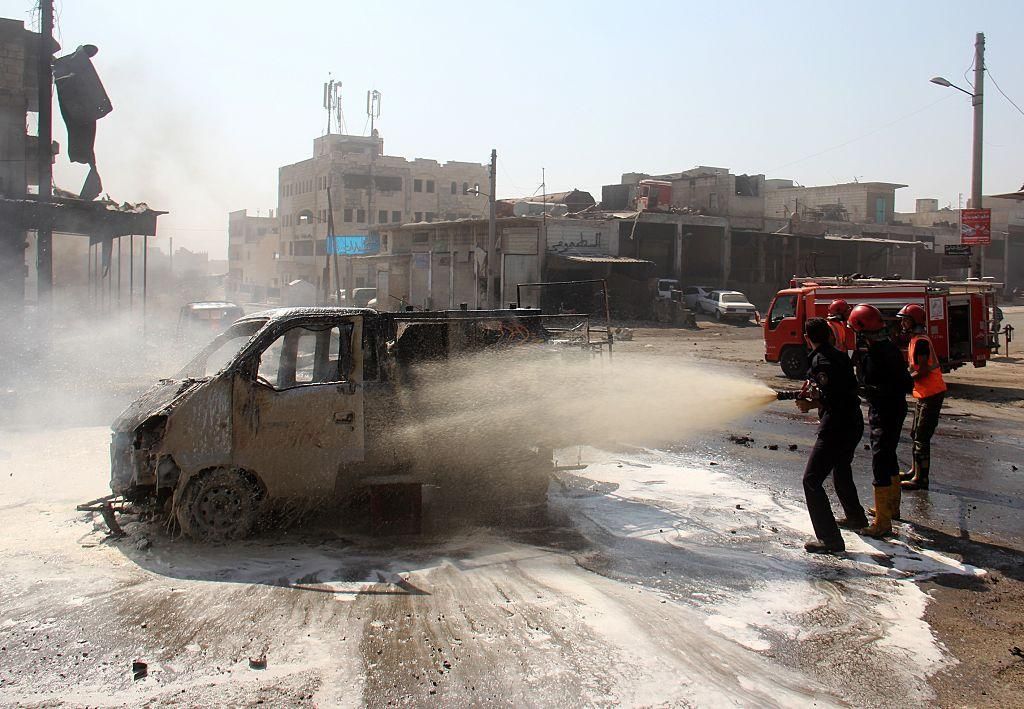 Теракт у Сирії забрав життя 35 людей Теракт у Сирії забрав життя 35 людей