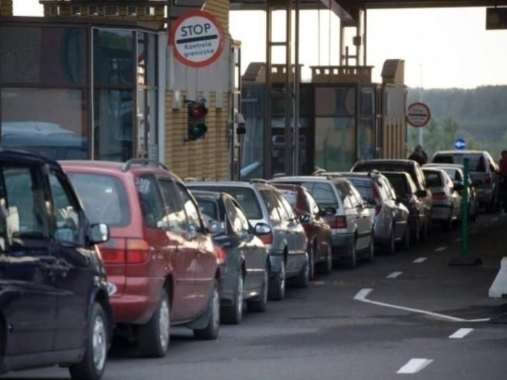 На границе с Польшей застряло рекордное количество машин