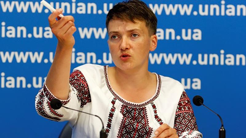 Савченко прокоментувала свої президентські прагнення Савченко прокоментувала свої президентські прагнення