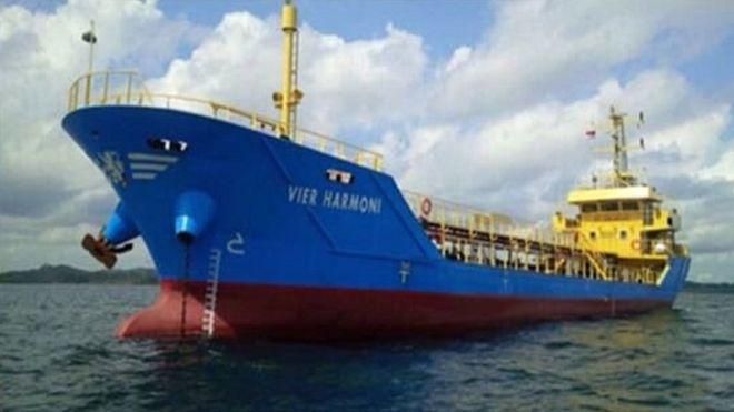 Пираты украли  танкер с почти 1 миллионом литров топлива на борту