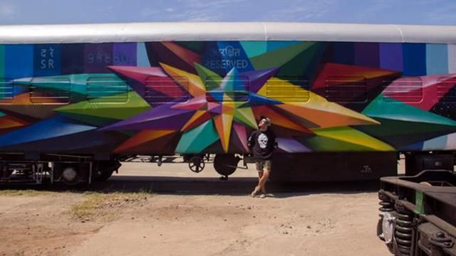 Вагони київського метро прикрасять графіті: вражаючі фото Вагони київського метро прикрасять графіті: вражаючі фото