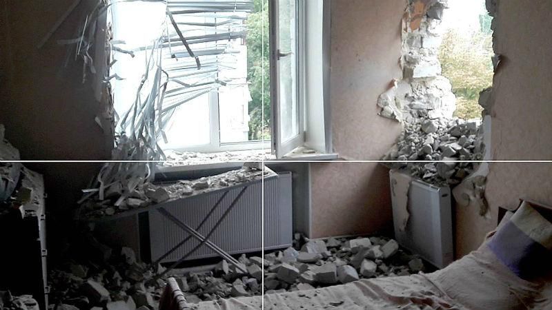 Появились жуткие фото последствий ночного обстрела Марьинки Появились жуткие фото последствий ночного обстрела Марьинки