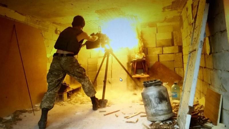 Як "прокидається" війна – ефектні фото з "гарячого" Широкиного Як "прокидається" війна – ефектні фото з "гарячого" Широкиного