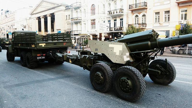 Репетиція параду до Дня Незалежності: з’явилося видовищне відео 