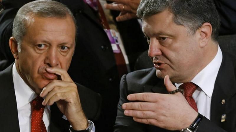 Ердоган у розмові з Порошенком пообіцяв підтримувати кримських татар 