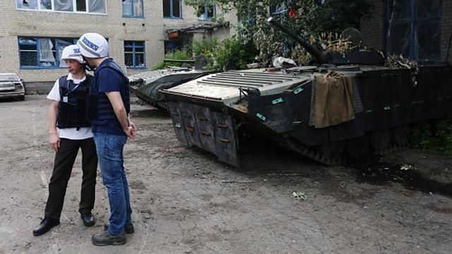 Возле патруля ОБСЕ произошла стрельба