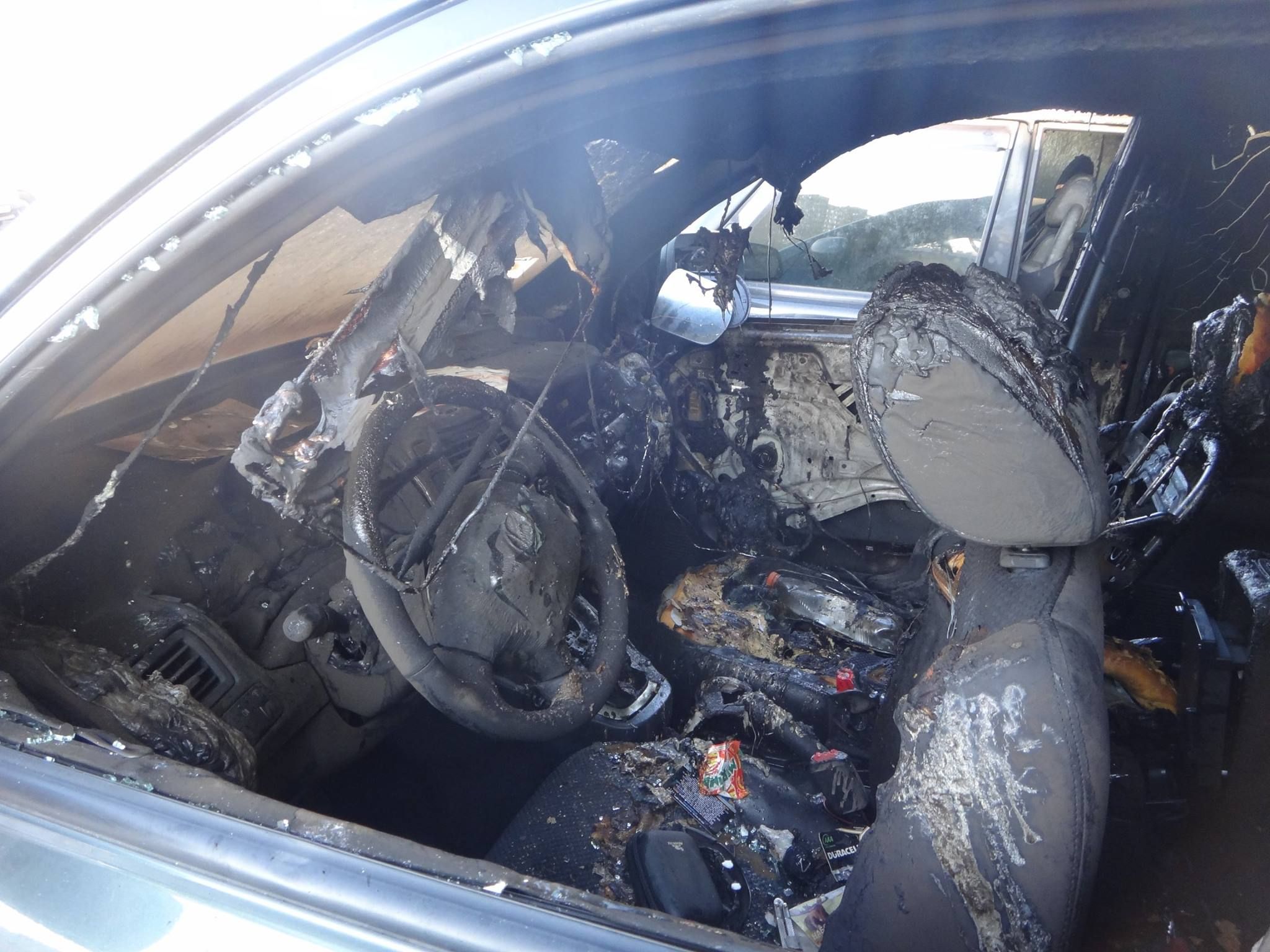 У Києві спалили автомобіль відомого вбивці собак
