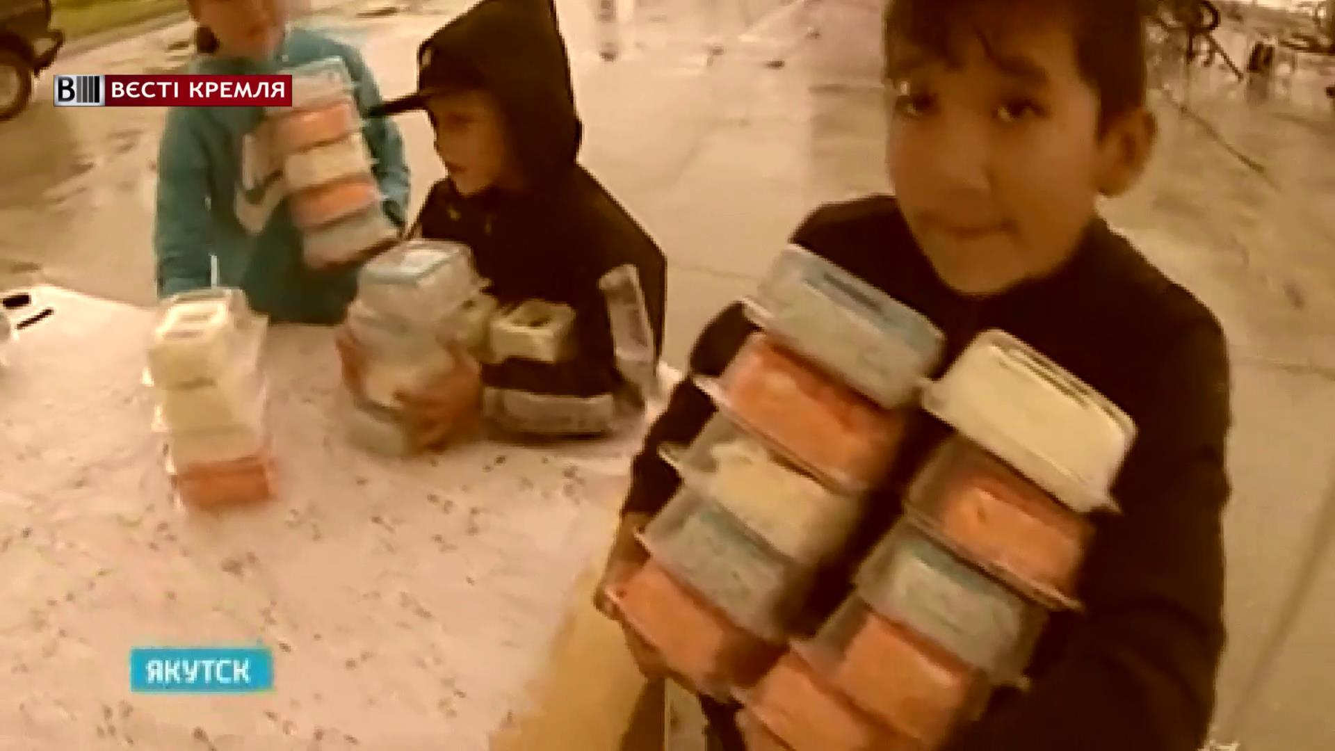 Эпическая битва за торт: россияне переплюнули кормление с лопаты