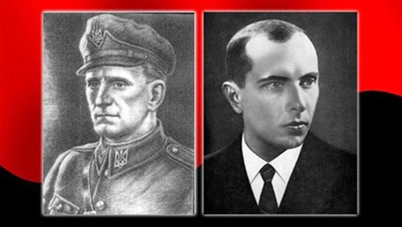 Невідомі спаплюжили пам'ятник Бандері та Шухевичу у Черкасах Невідомі спаплюжили пам'ятник Бандері та Шухевичу у Черкасах